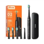 Bàn chải điện Bitvae D2 kèm 3 đầu bàn chải thường & 2 đầu chỉnh nha