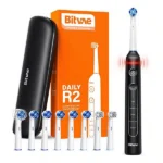Bàn chải điện Bitvae R2, kèm 5 đầu thay thế