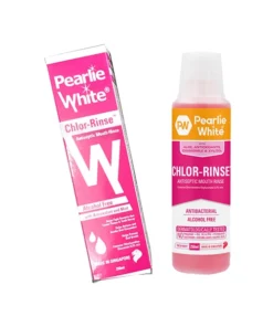 Nước súc miệng nha khoa Pearlie White Chlor-Rinse