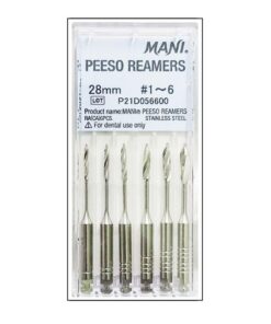 Mũi Peeso Reamer Mani Nhật Bản (Hộp 6 cây)