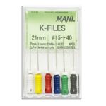 Nạo lấy tủy K-Files – Mani Nhật Bản (Hộp 6 cây)