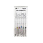 Nong máy Engine Reamers/H-File – Mani Nhật Bản (Hộp 6 cây)