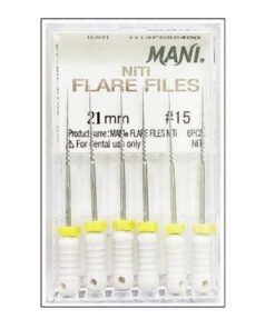 Nong tay Niti Flare Files - Mani Nhật Bản (Hộp 6 cây)