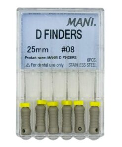 Trâm thăm dò ống tủy D-Finders - Mani Nhật Bản (Hộp 6 cây)