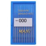 Trâm Trơn Smooth Broaches Mani Nhật Bản (Hộp 72 cây)