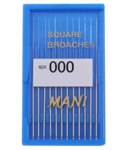Trâm Trơn Smooth Broaches Mani Nhật Bản (Hộp 72 cây)