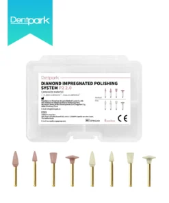 Mũi Đánh Bóng Composite Kim Cương Dentpark P2 2.0