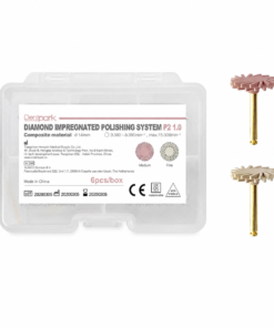 Mũi Đánh Bóng Composite Kim Cương Dentpark P2 1.0