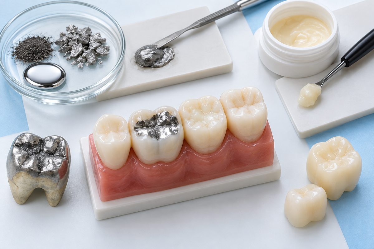 Minh họa amalgam là gì và vì sao từng được dùng nhiều
