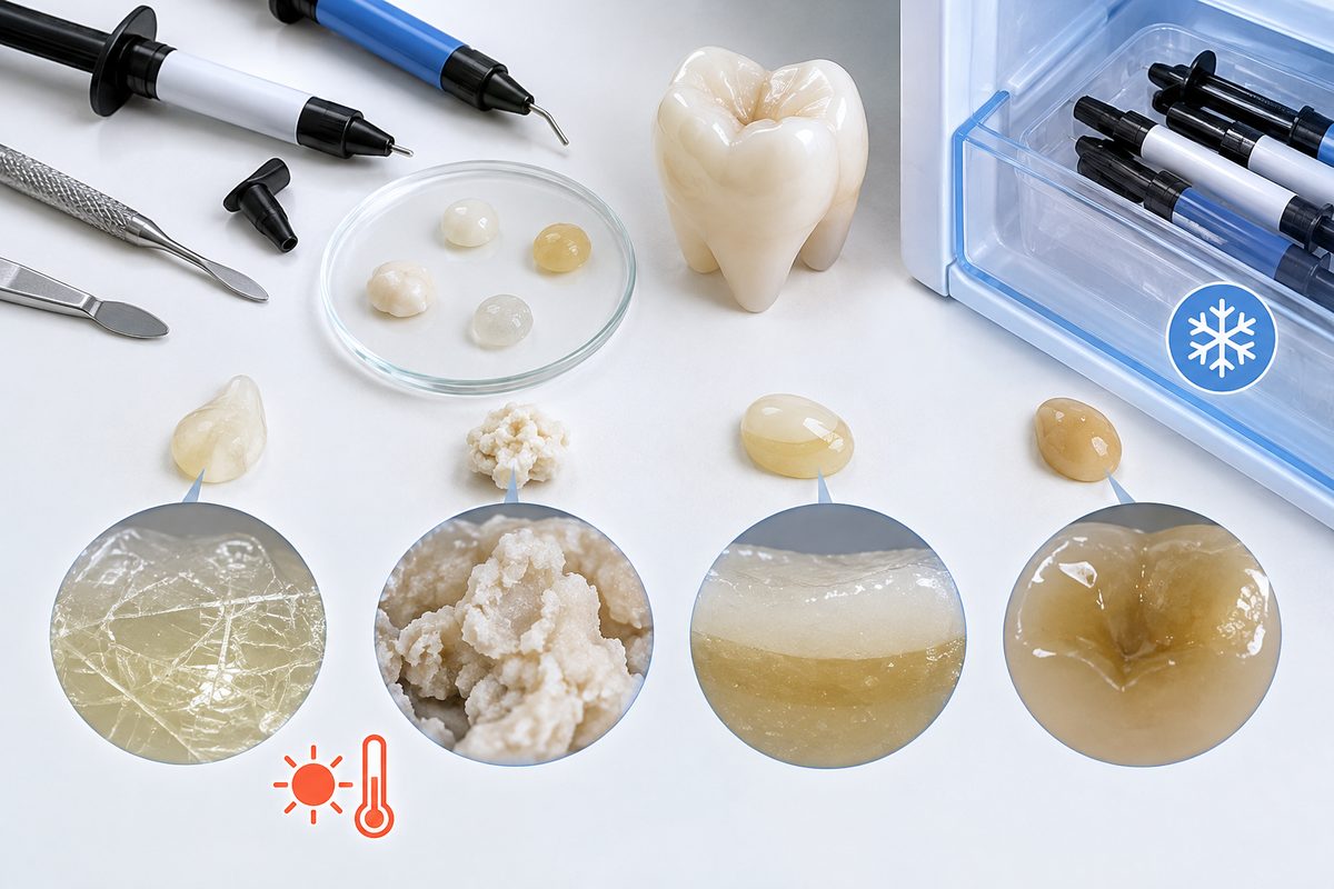 Minh họa vì sao composite cần bảo quản đúng