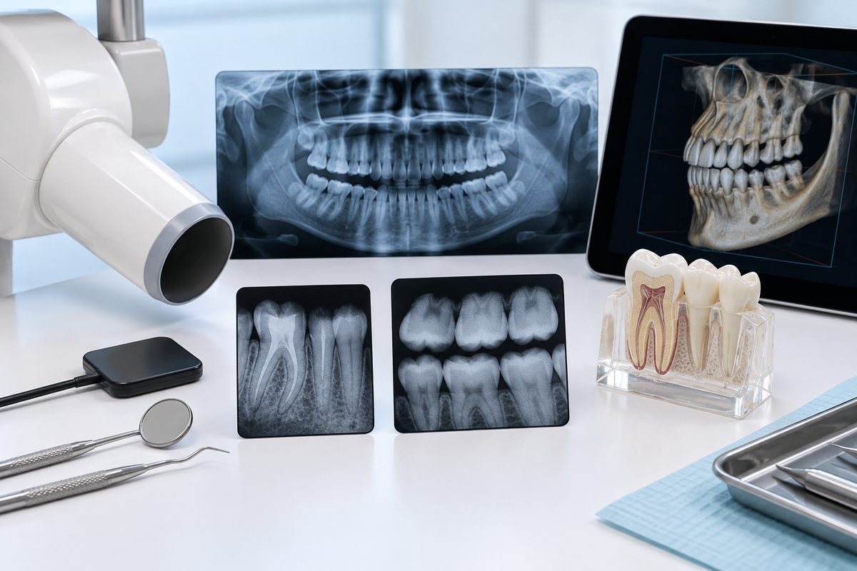 Minh họa vì sao cần hiểu các loại phim X-quang nha khoa