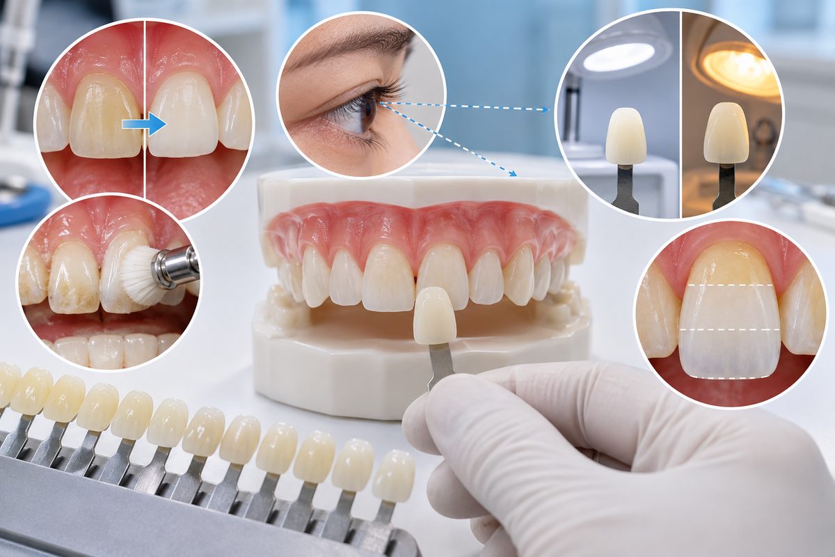 Minh họa nguyên tắc chọn màu