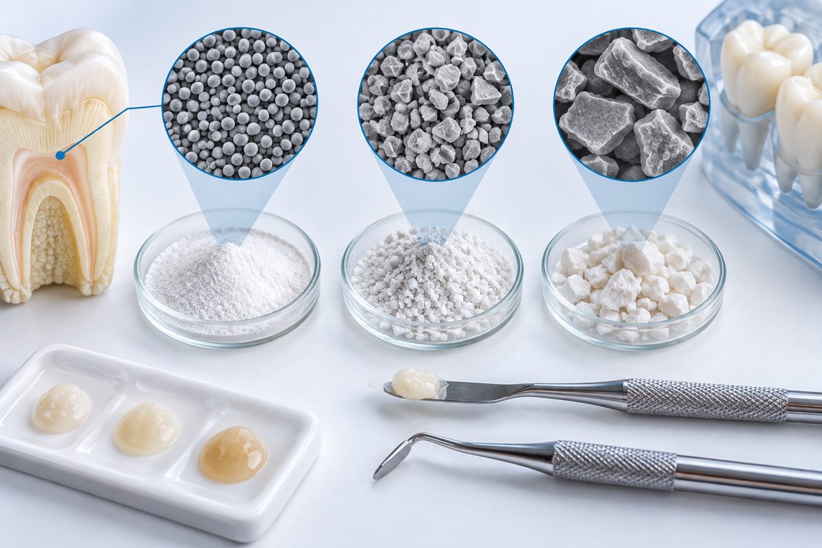 Minh họa hạt độn quyết định tính chất composite