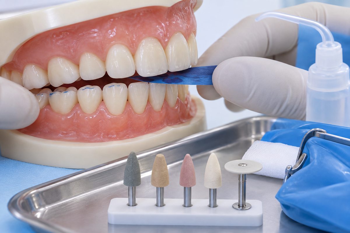 Minh họa chuẩn bị trước khi đánh bóng