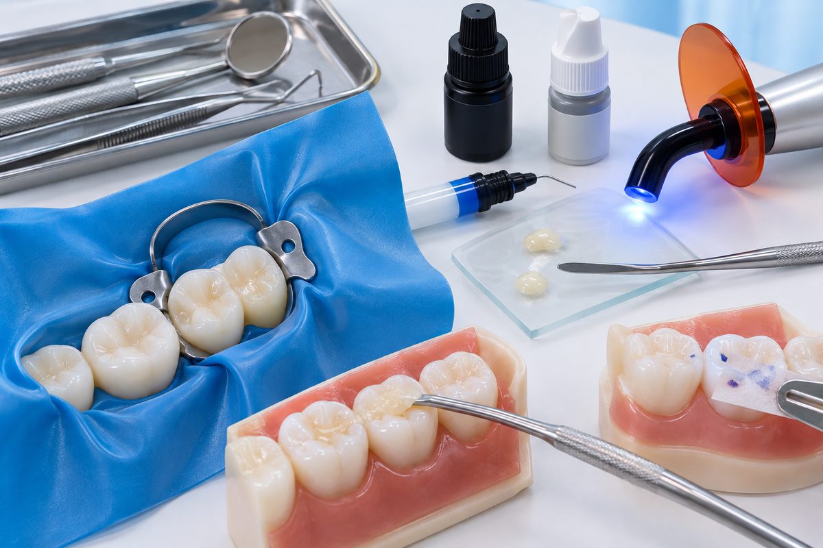 Minh họa phòng ngừa ngay từ lúc trám