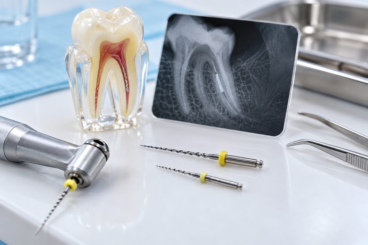 Minh họa dấu hiệu và thời điểm nhận biết trâm gãy