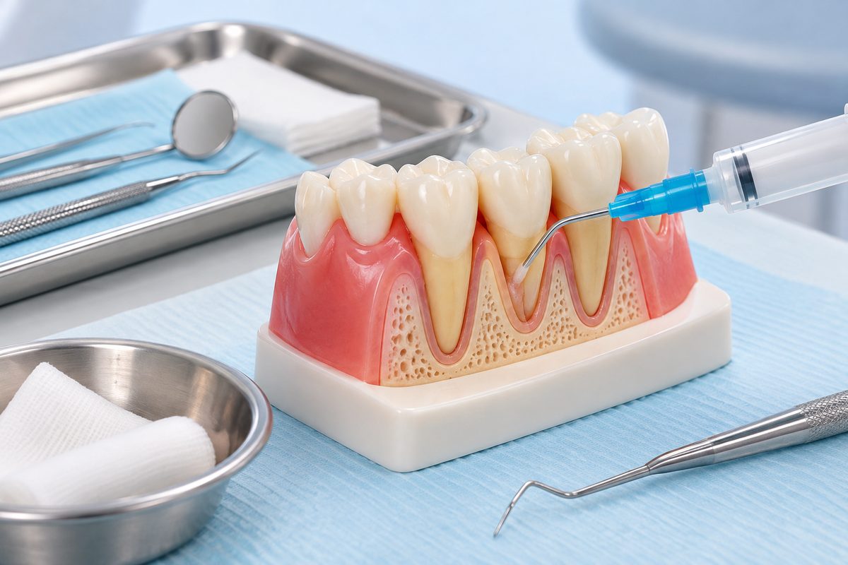 Minh họa quy trình tham khảo khi đặt gel