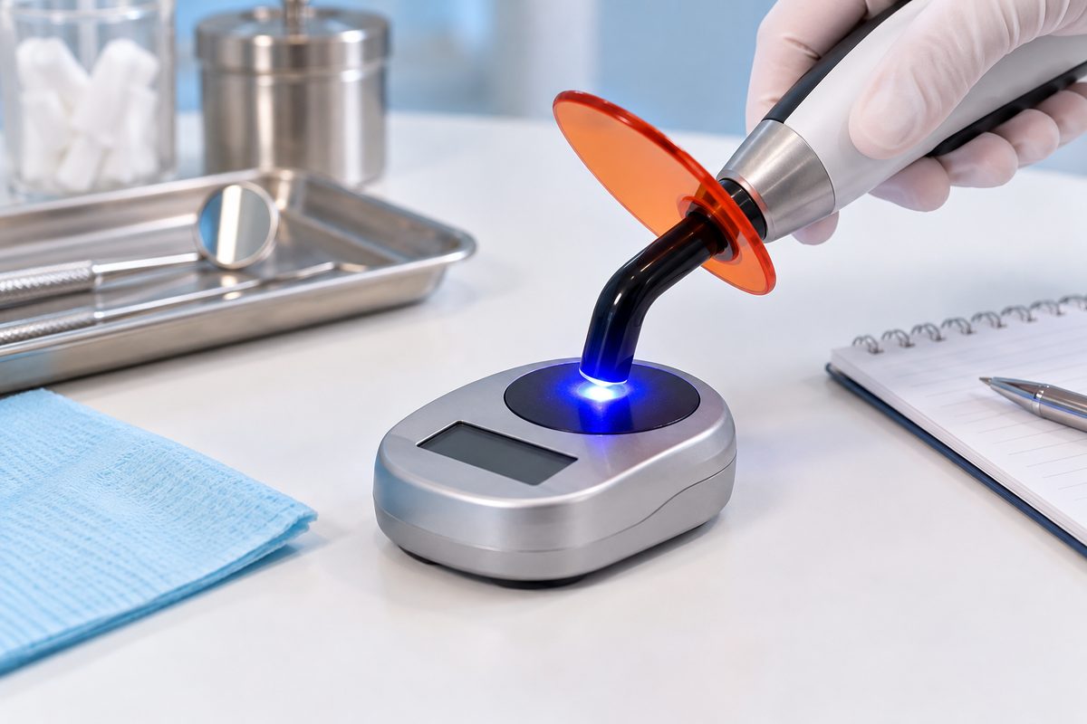 Minh họa cách đo cường độ bằng radiometer