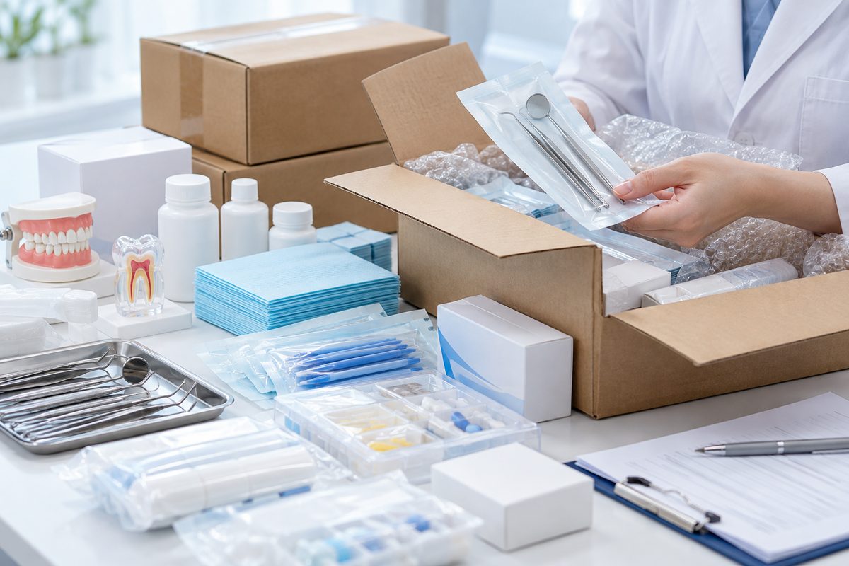 Minh họa đơn đầu tiên và các bước khi nhận hàng