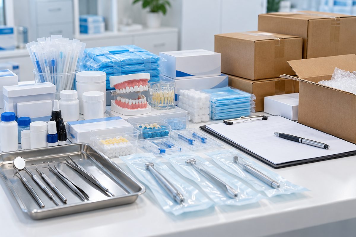 Minh họa mua vật liệu nha khoa tại Biên Hòa ở đâu uy tín