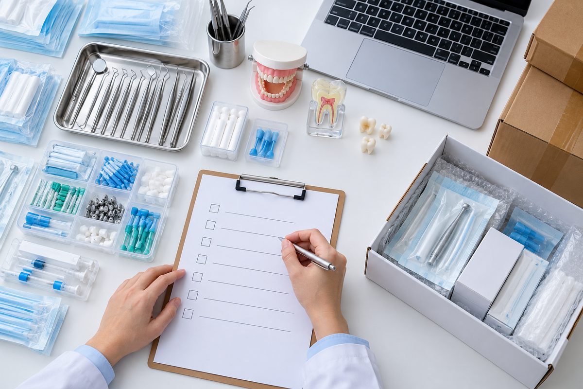 Minh họa mua vật liệu nha khoa tại Cao Lãnh có những lựa chọn nào