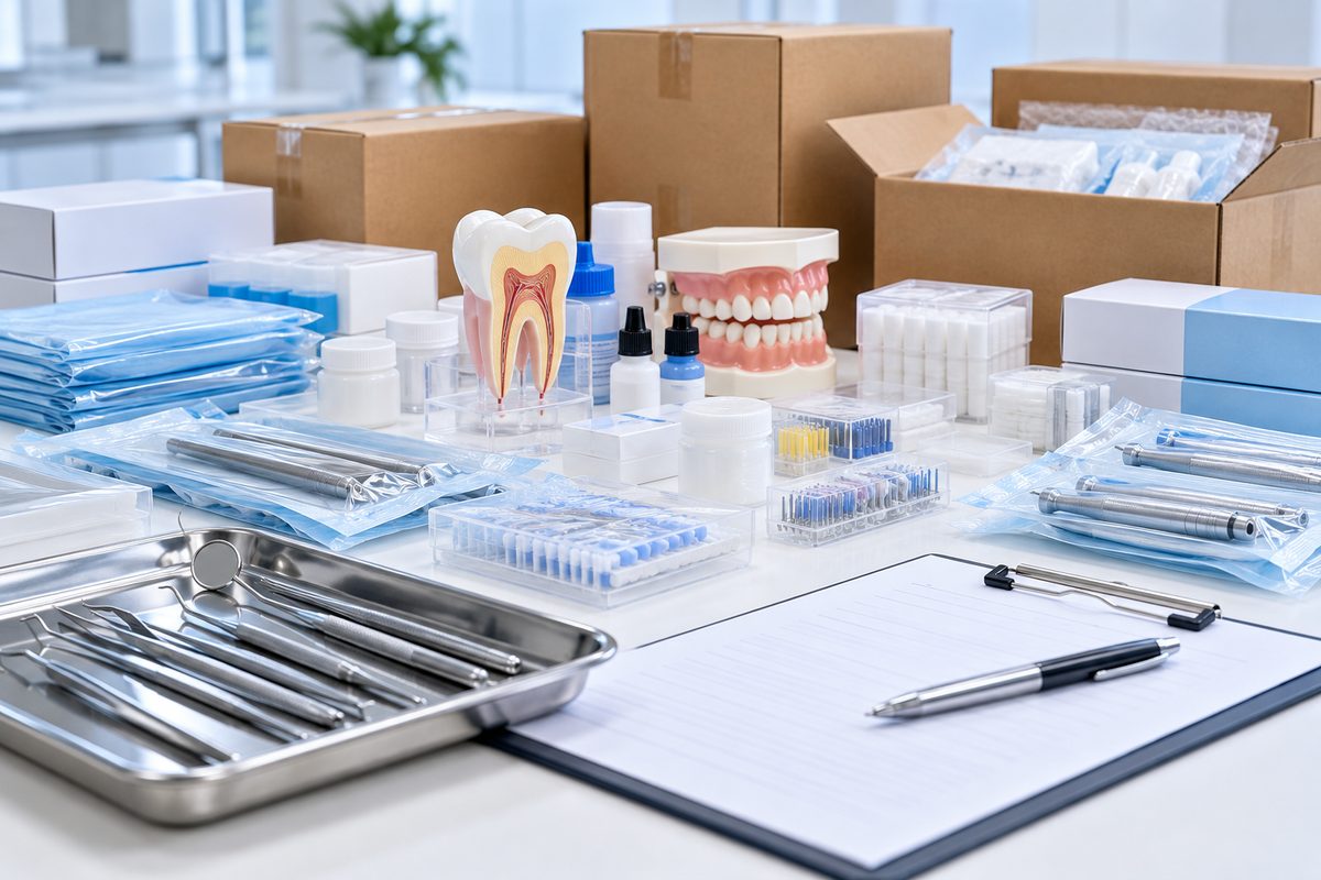 Minh họa mua vật liệu nha khoa tại Đồng Hới ở đâu uy tín