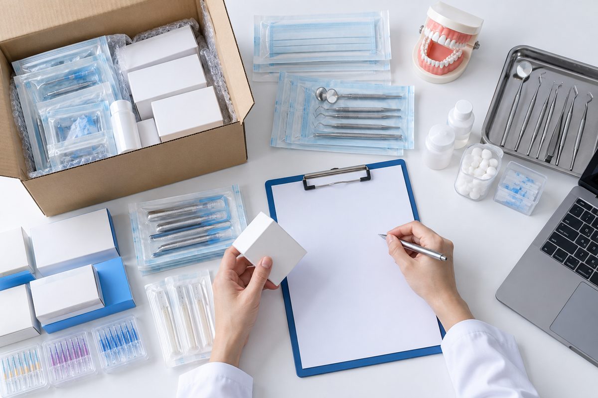 Minh họa ba cách mua vật liệu nha khoa tại Lạng Sơn