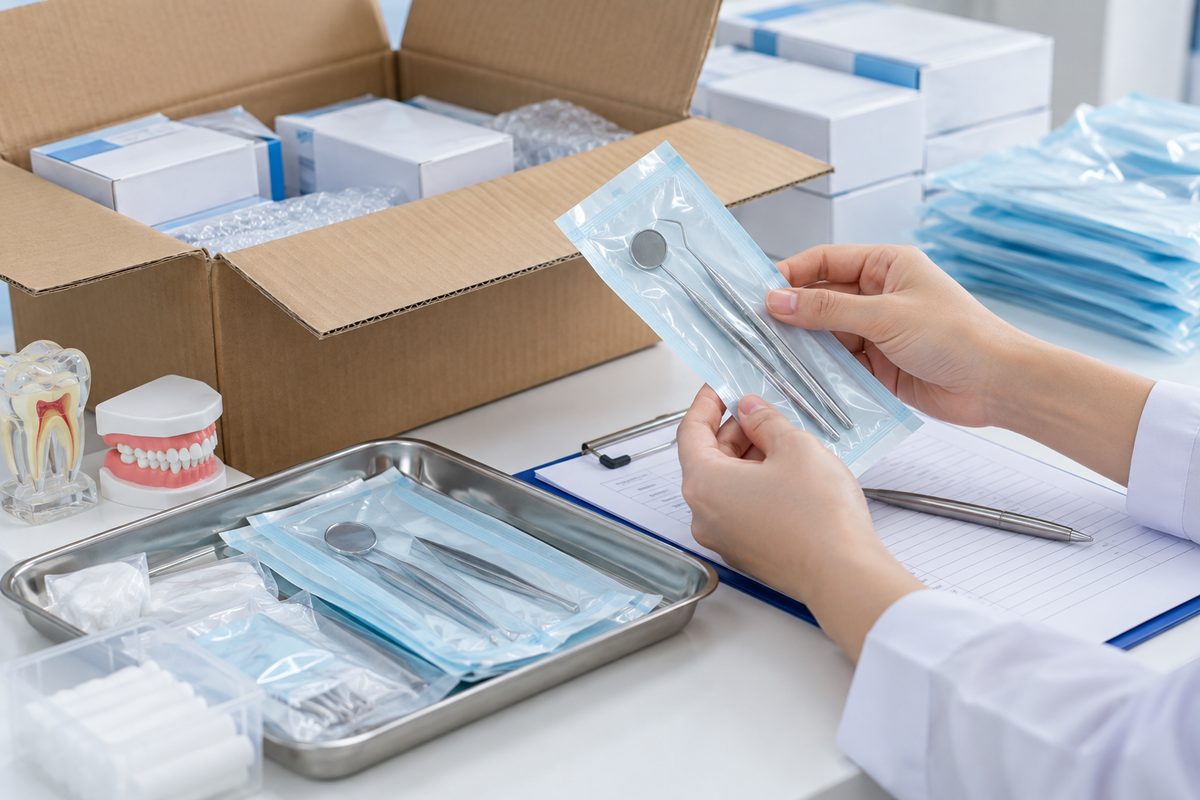 Minh họa mua vật liệu nha khoa tại Long Xuyên có những cách nào