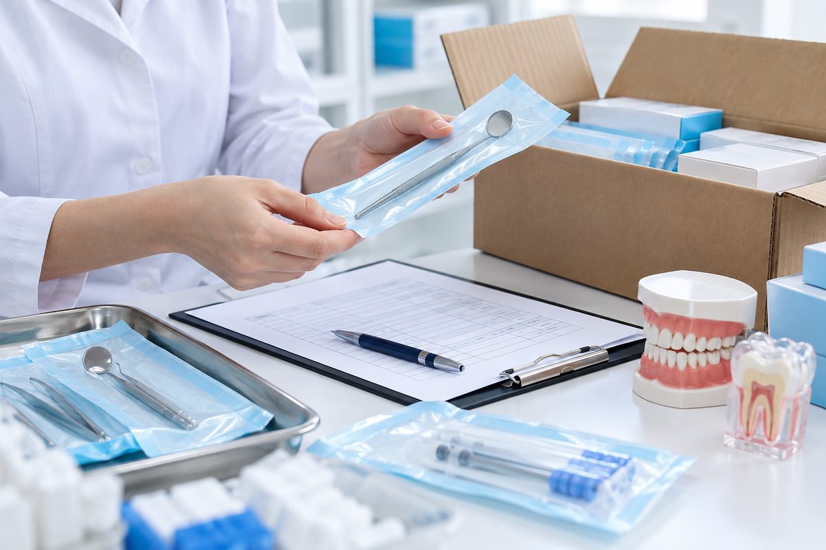 Minh họa ba cách mua vật liệu nha khoa tại Ninh Bình