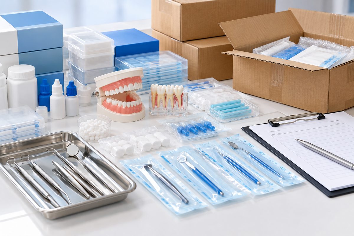Minh họa mua vật liệu nha khoa tại Ninh Bình ở đâu uy tín