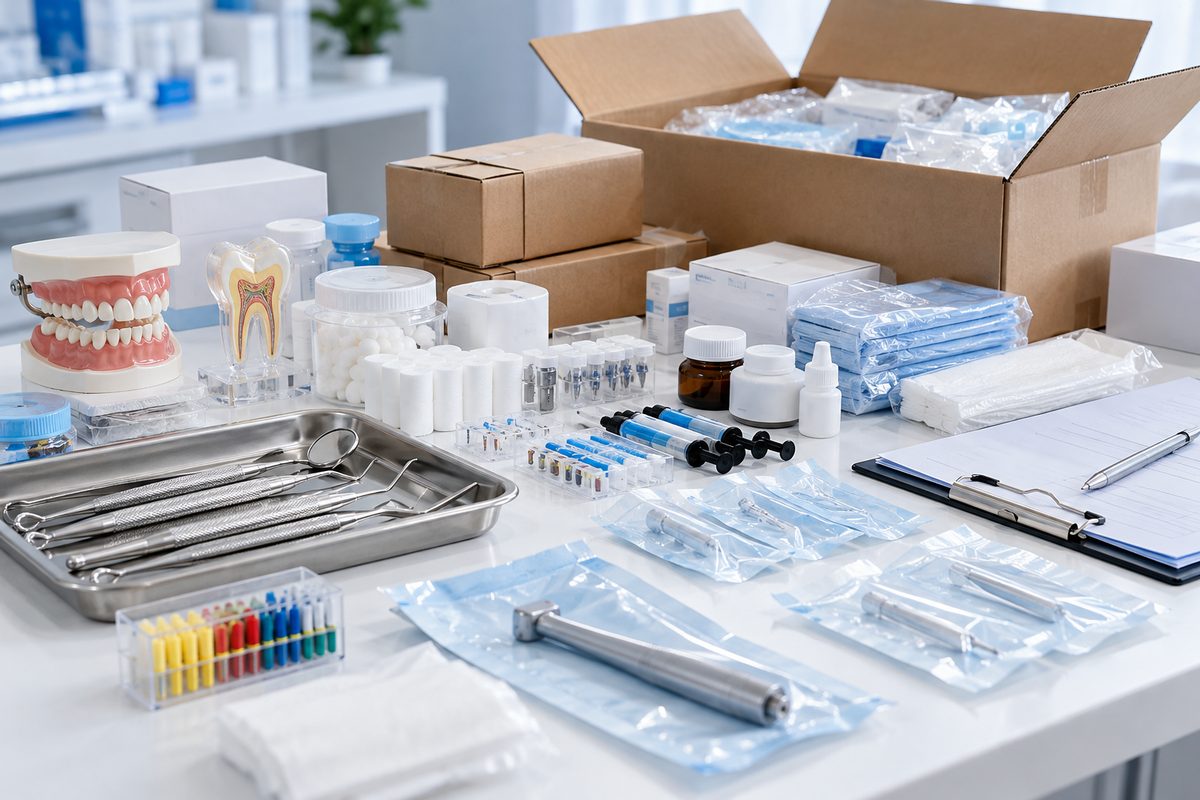 Minh họa mua vật liệu nha khoa tại Tây Ninh ở đâu uy tín