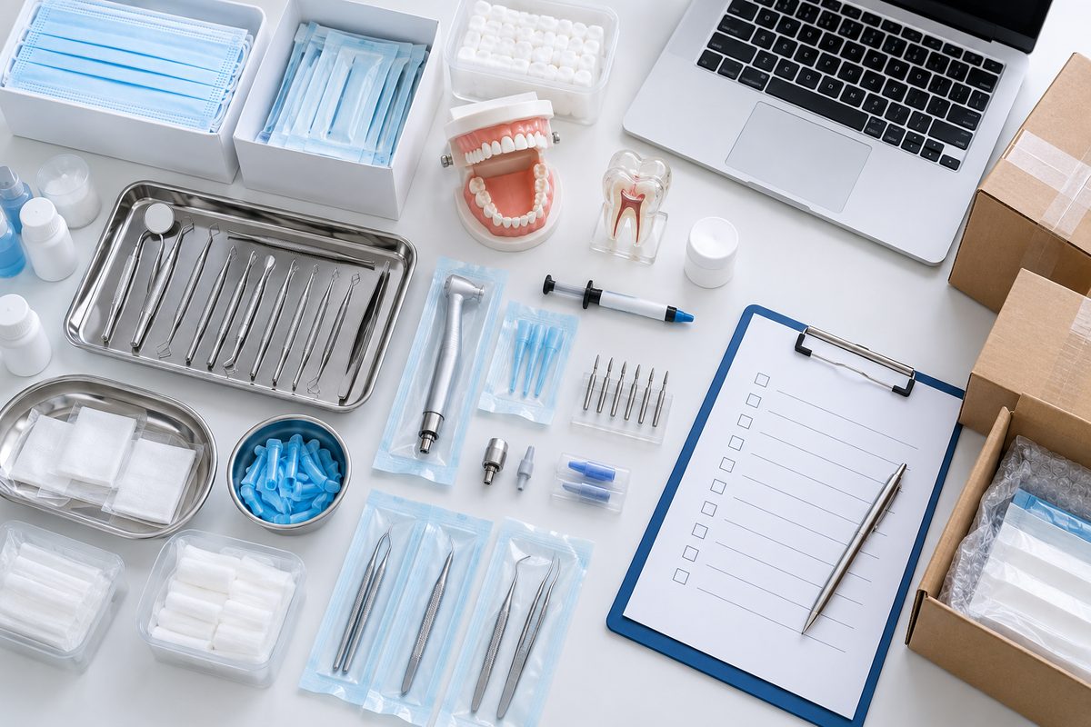 Minh họa những cách mua vật liệu nha khoa tại Thái Nguyên
