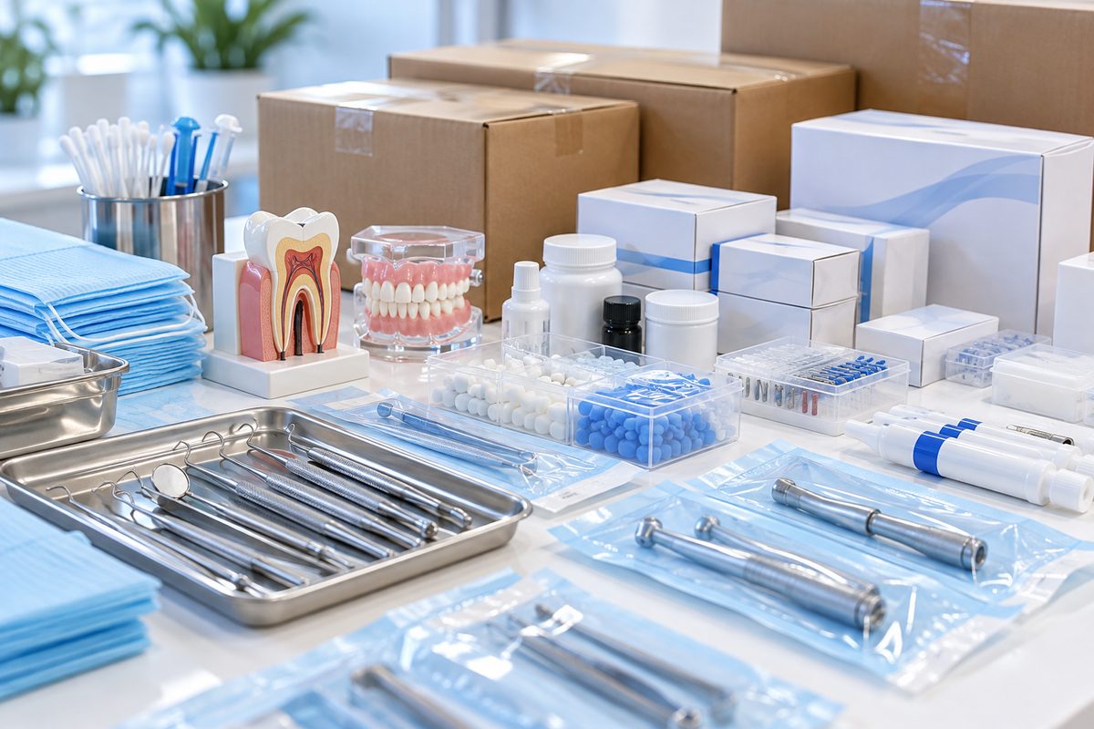 Minh họa mua vật liệu nha khoa tại Thanh Hóa ở đâu uy tín