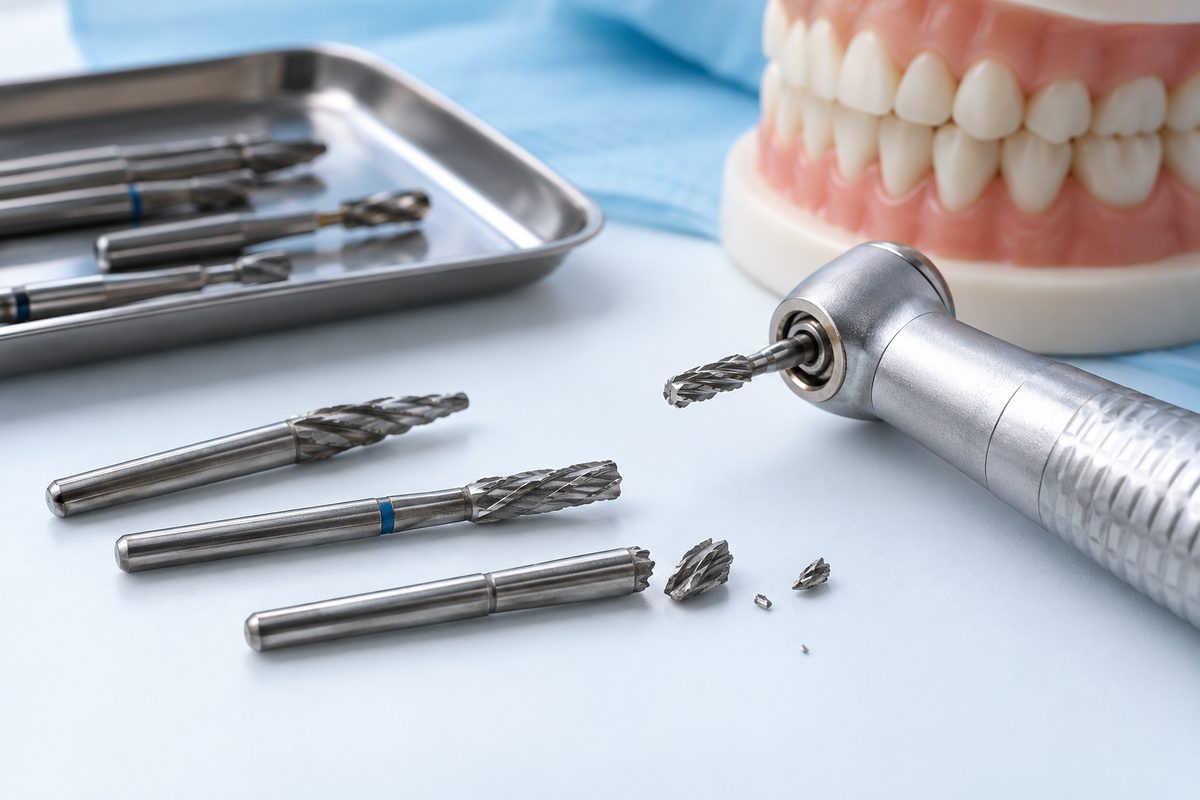 Minh họa mũi carbide gãy, rung khi khoan và cách khắc phục