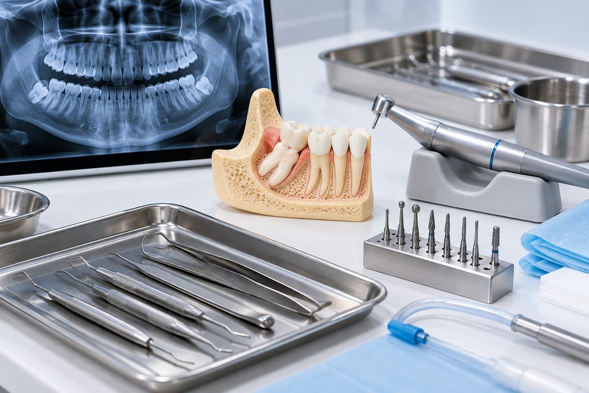 Minh họa đánh giá và chuẩn bị trước phẫu thuật