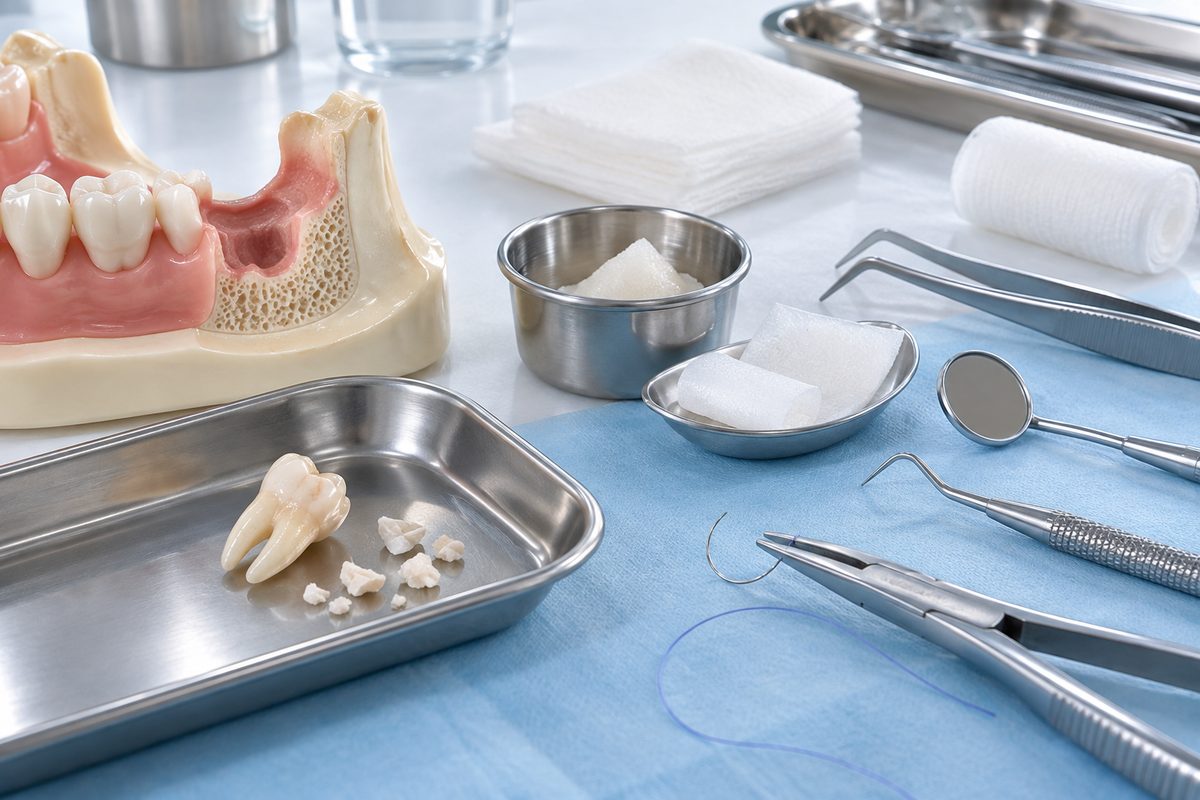 Minh họa sau khi lấy răng và những điều cần nhớ