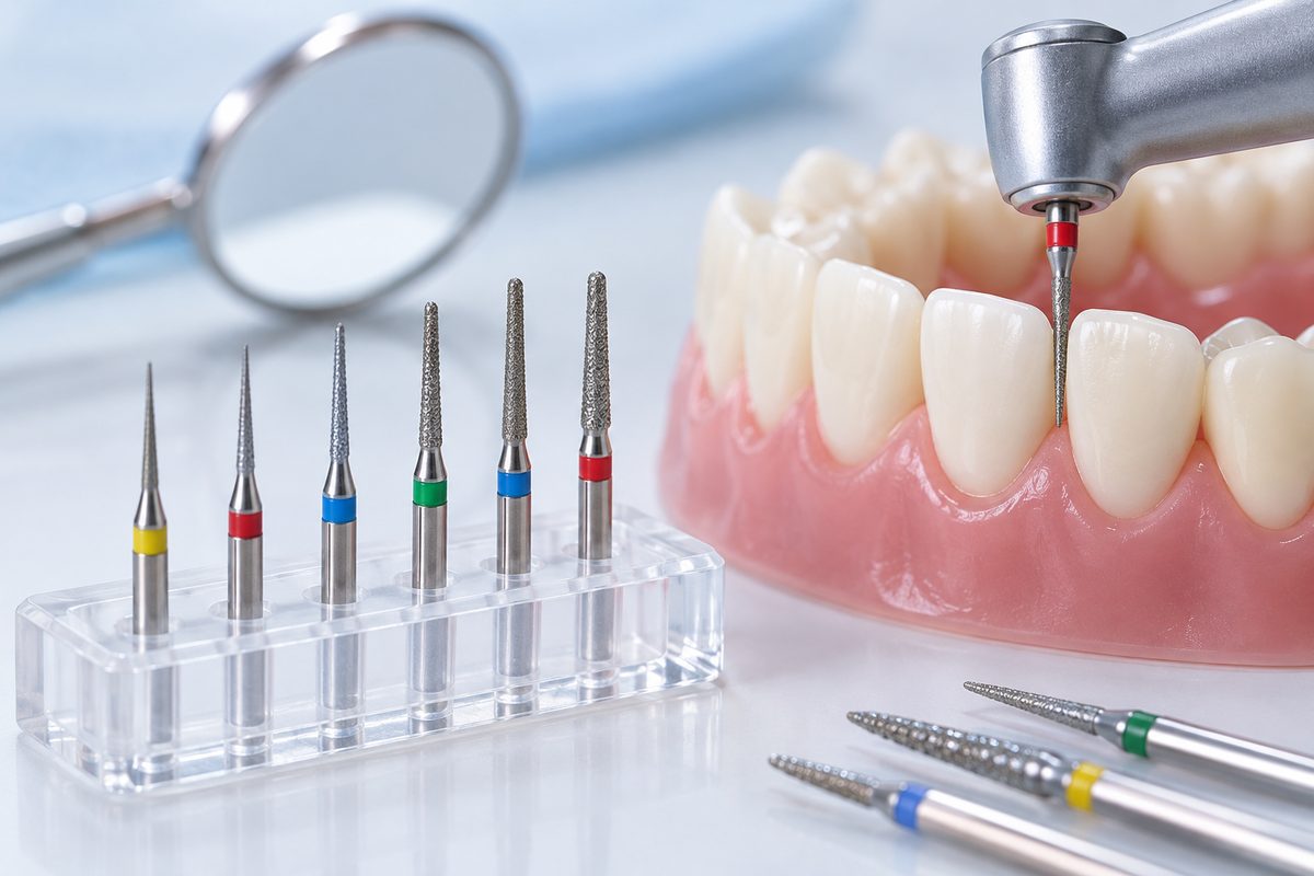 Minh họa mũi khoan mài kẽ, đặc điểm cần có