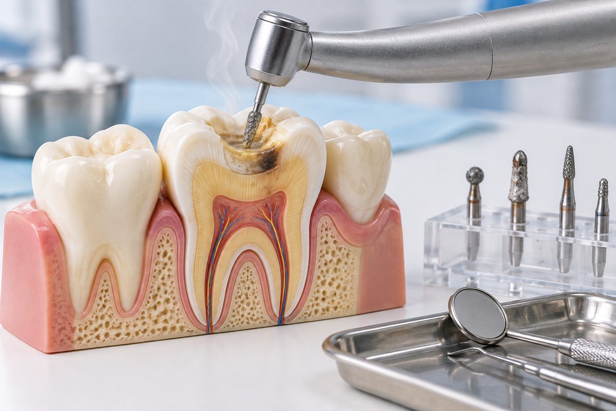Minh họa dấu hiệu cảnh báo trong và sau khi mài