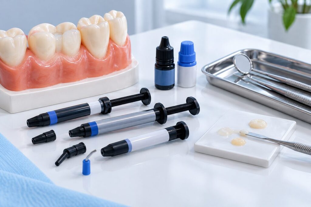 Minh họa cách nhận biết vật liệu nha khoa nhập khẩu thật hay giả