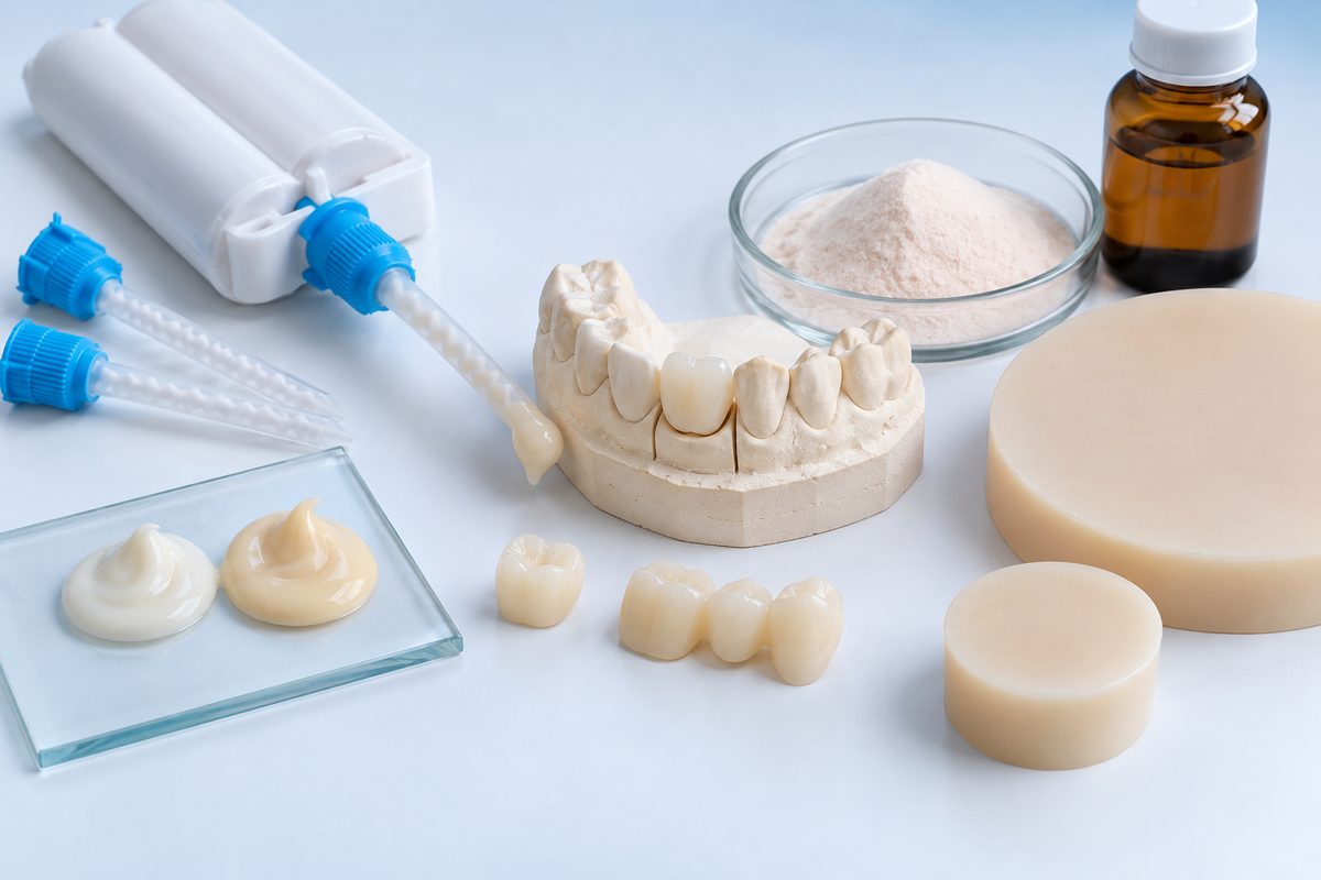 Minh họa bis-acryl và PMMA là gì