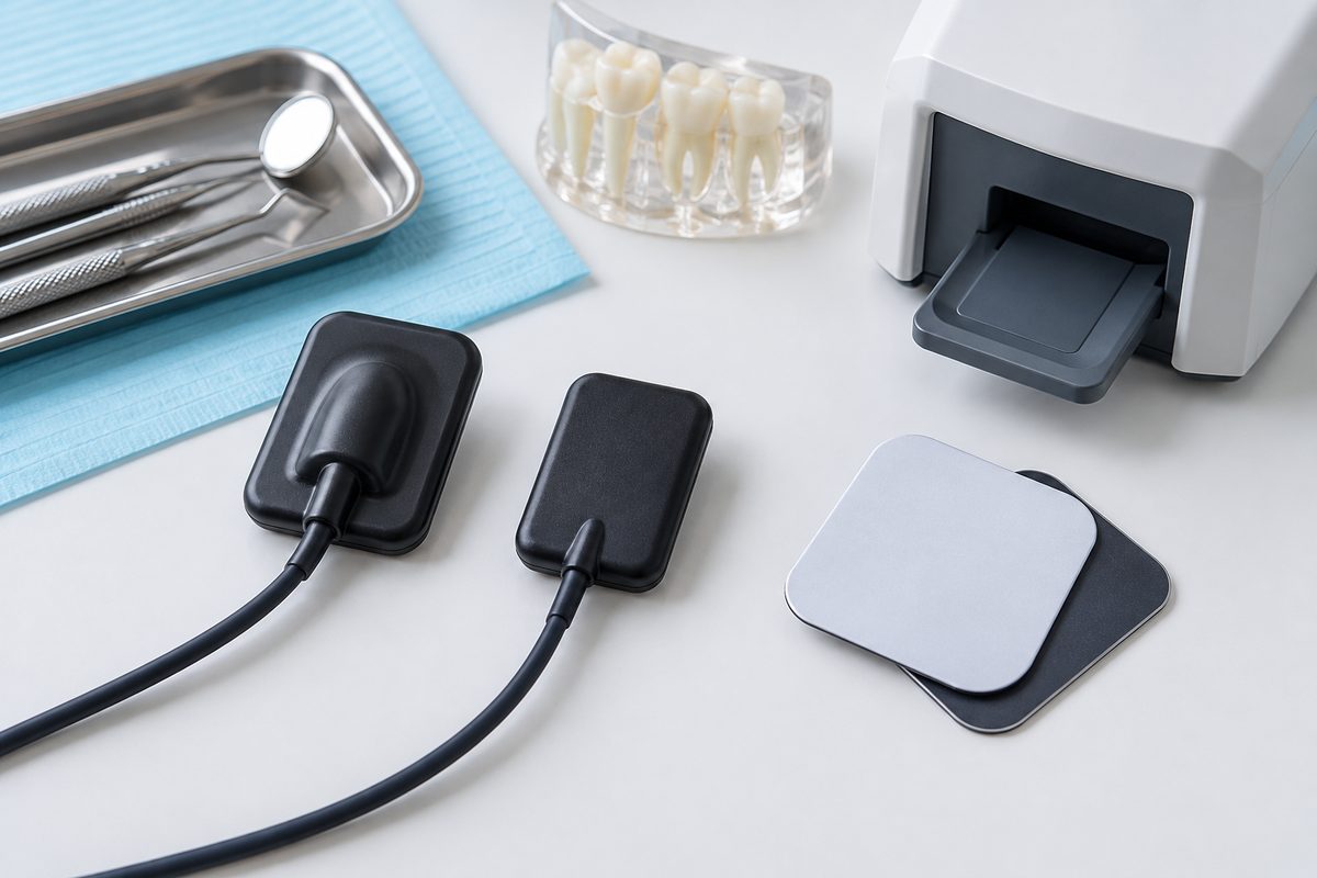 Minh họa ba loại receptor kỹ thuật số trong miệng