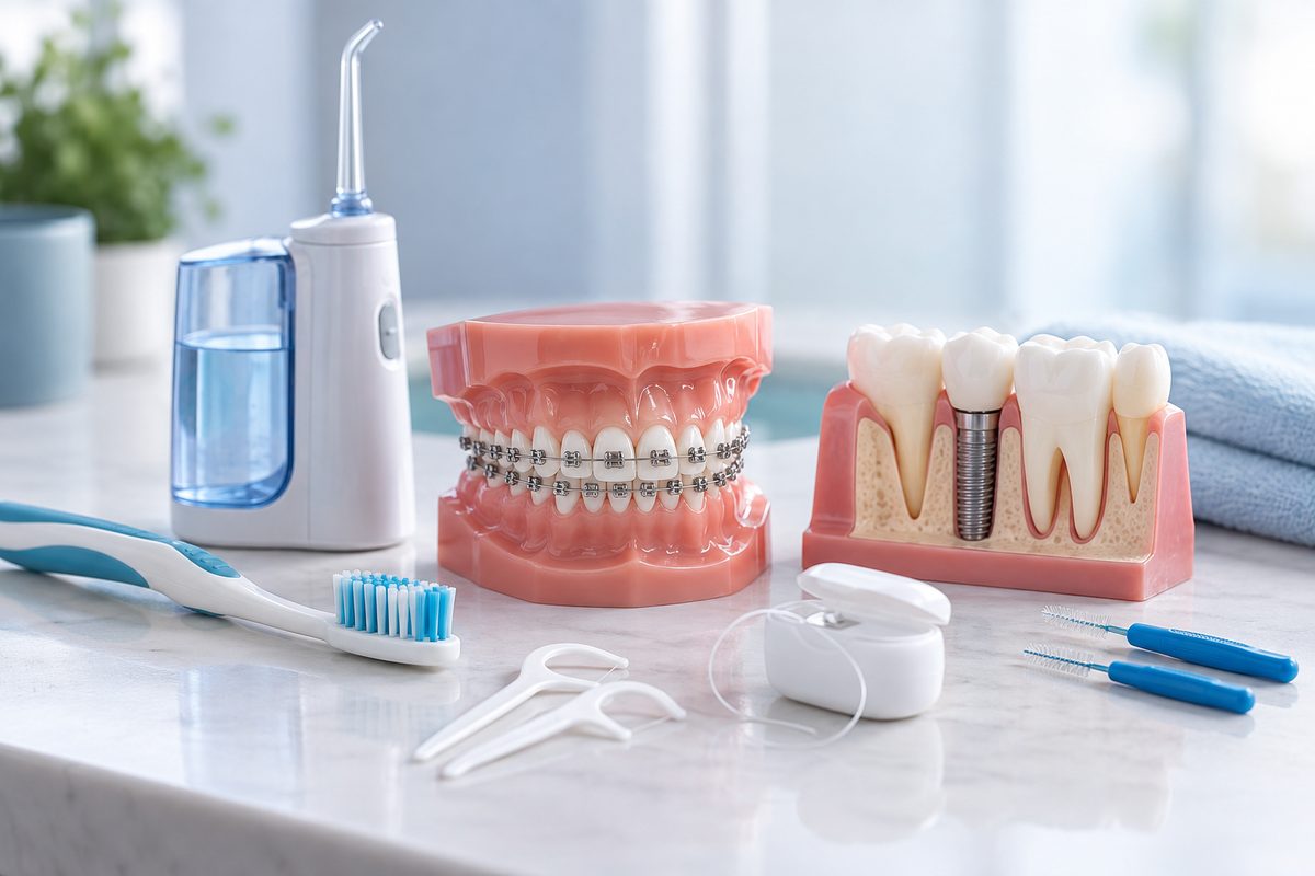 Minh họa kết hợp cùng các dụng cụ khác