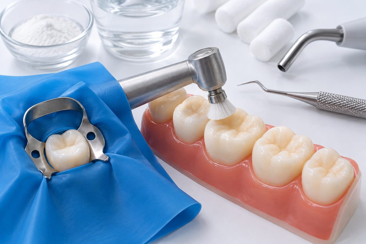 Minh họa các bước thực hiện sealant